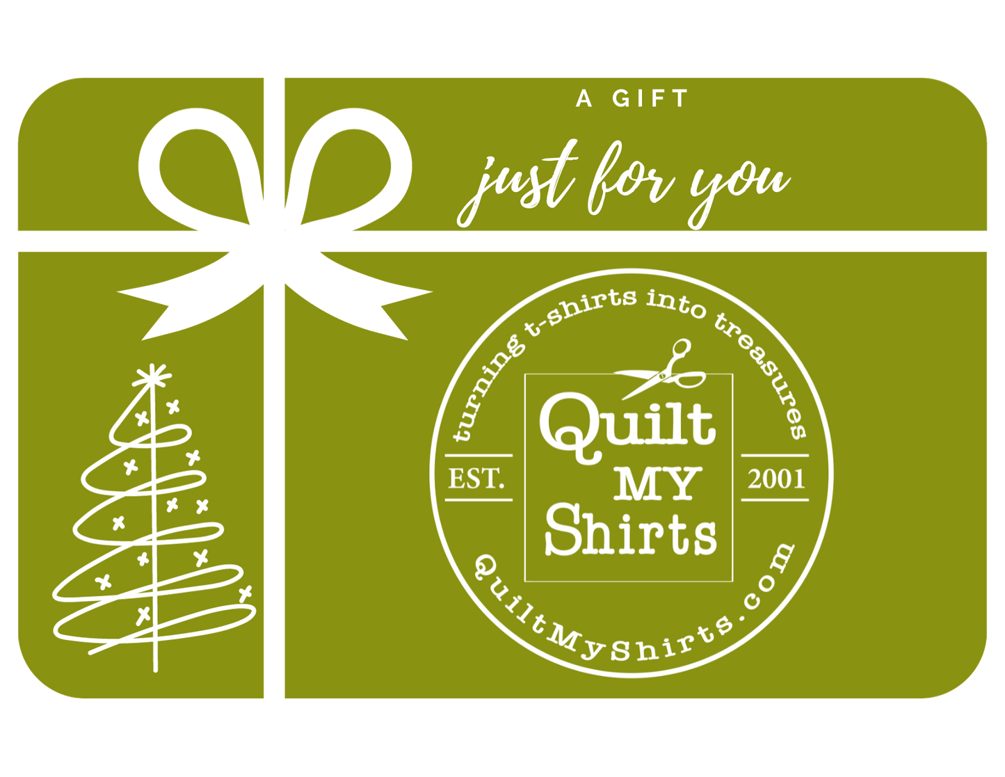 Quilt My Shirts - Gift Card