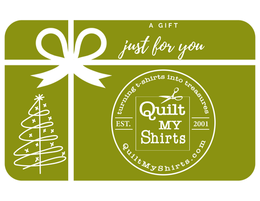 Quilt My Shirts - Gift Card